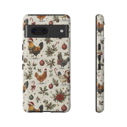 Santa Hens Tough Case
