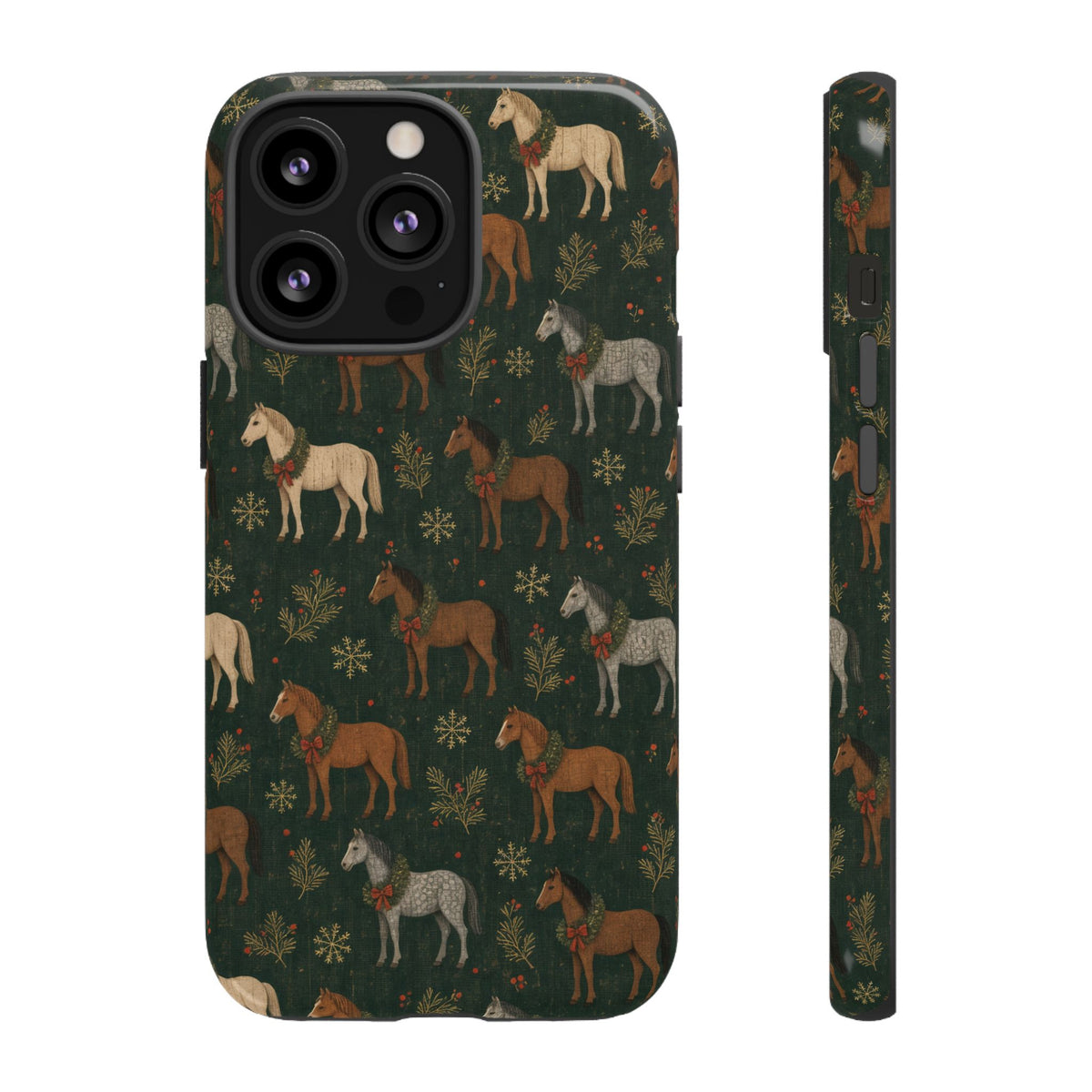 Wreath Horses Tough Case