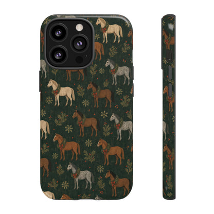 Wreath Horses Tough Case