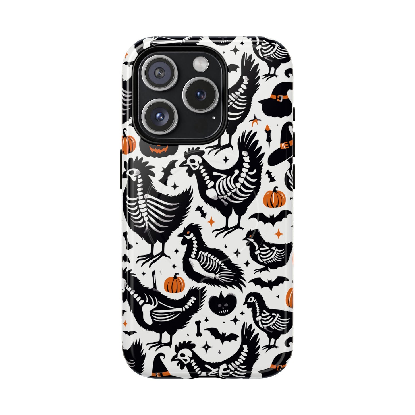 Skeleton Chickens Magnetic Case