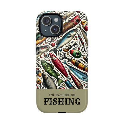 Id Rather Be Fishing Magnetic Case
