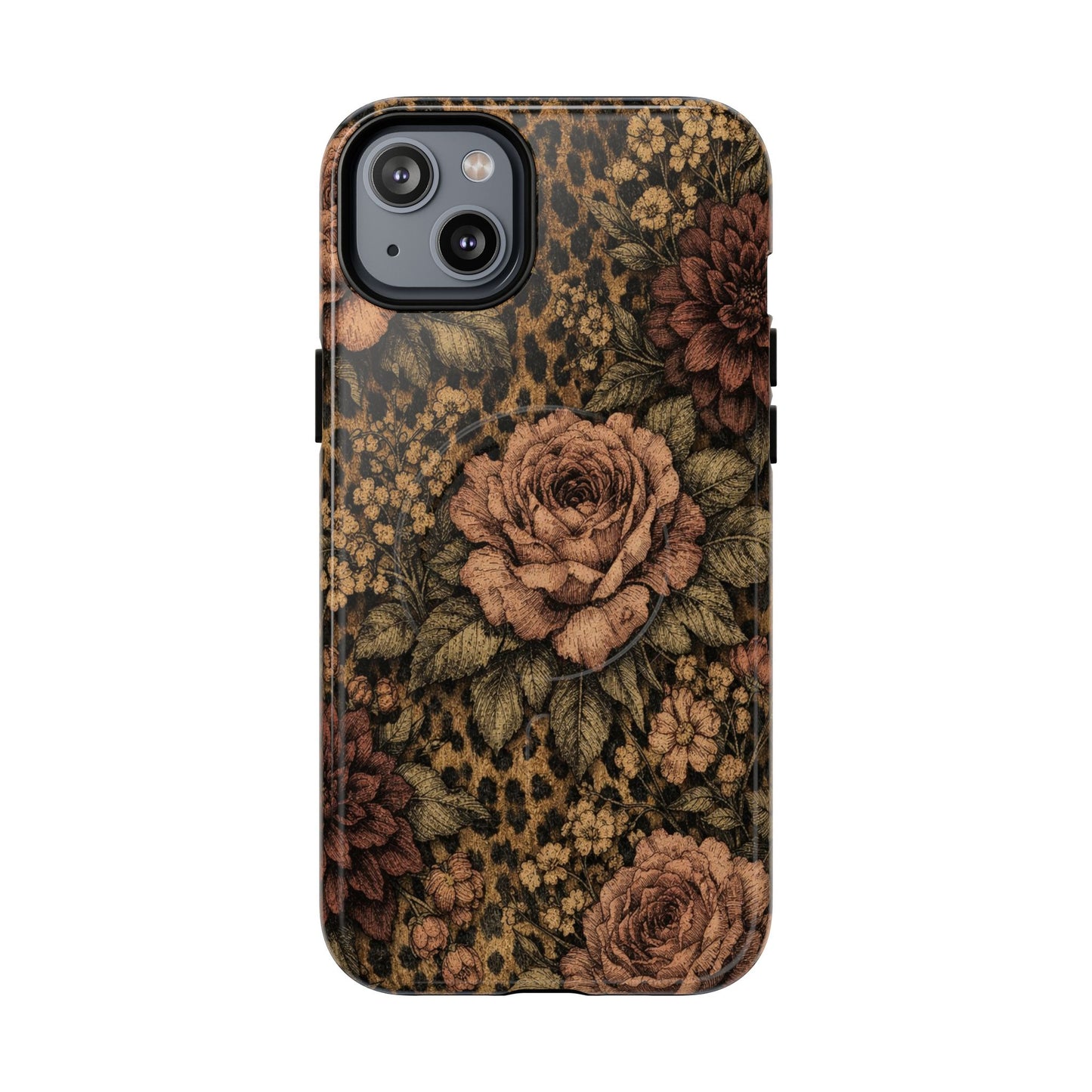 Leopard Bloom Magnetic Case