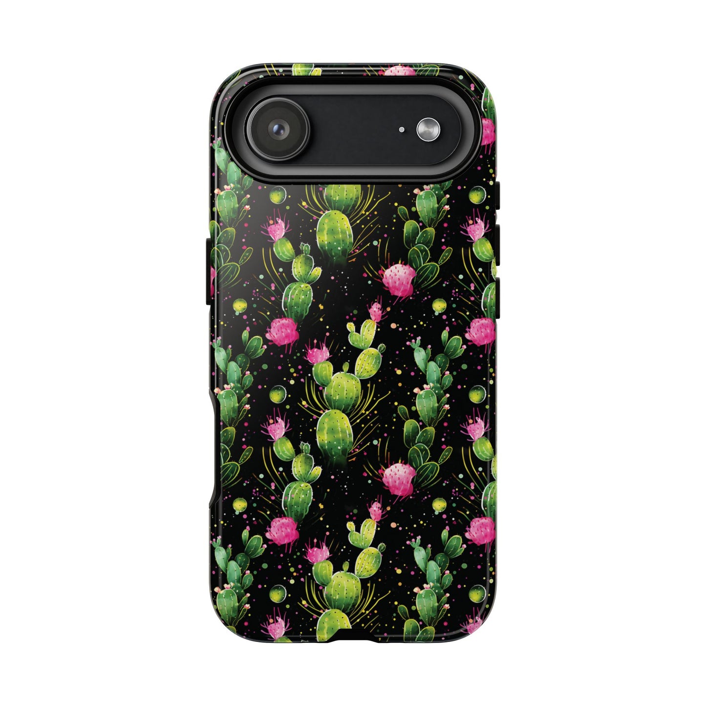 Neon Cactus Tough Phone Case