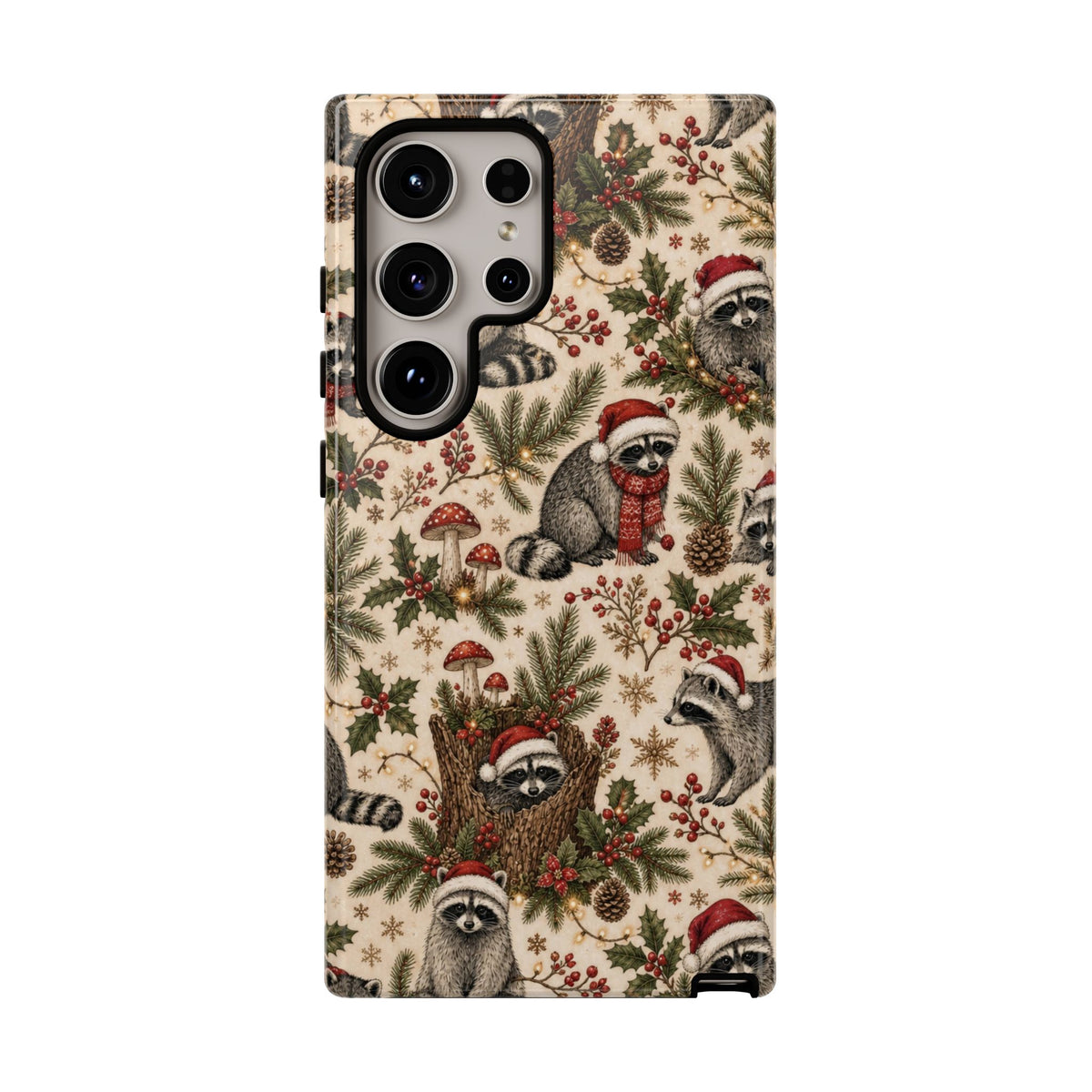 Raccoon Hollow Christmas Tough Case
