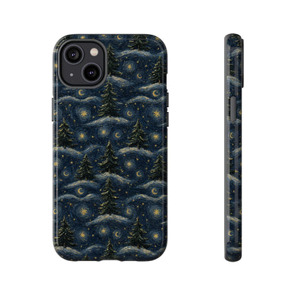 Starry Night Pines Tough Case