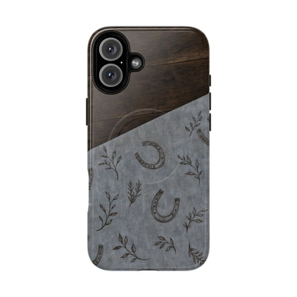 Horseshoe Charm Magnetic Case