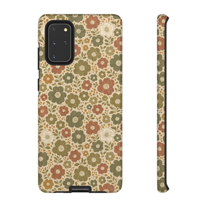 Retro Poppy Field Tough Case