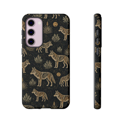 Moonlit Coyote Tough Case
