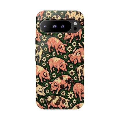 Retro Pigs Tough Case