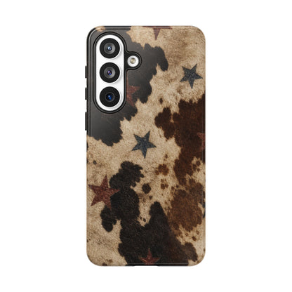Stars And Cowhide Tough Case