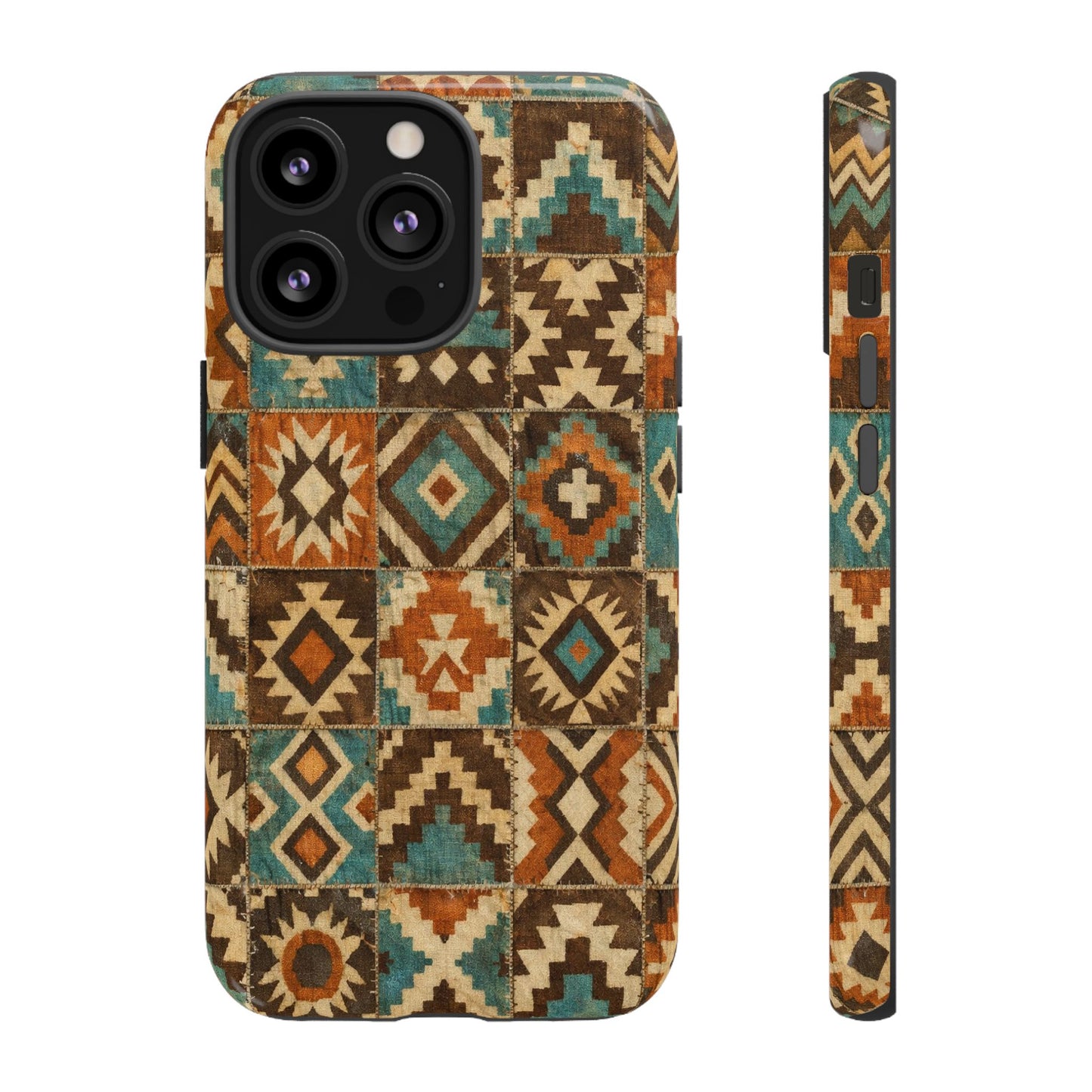 Aztec Patchwork Tough Case