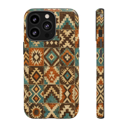 Aztec Patchwork Tough Case