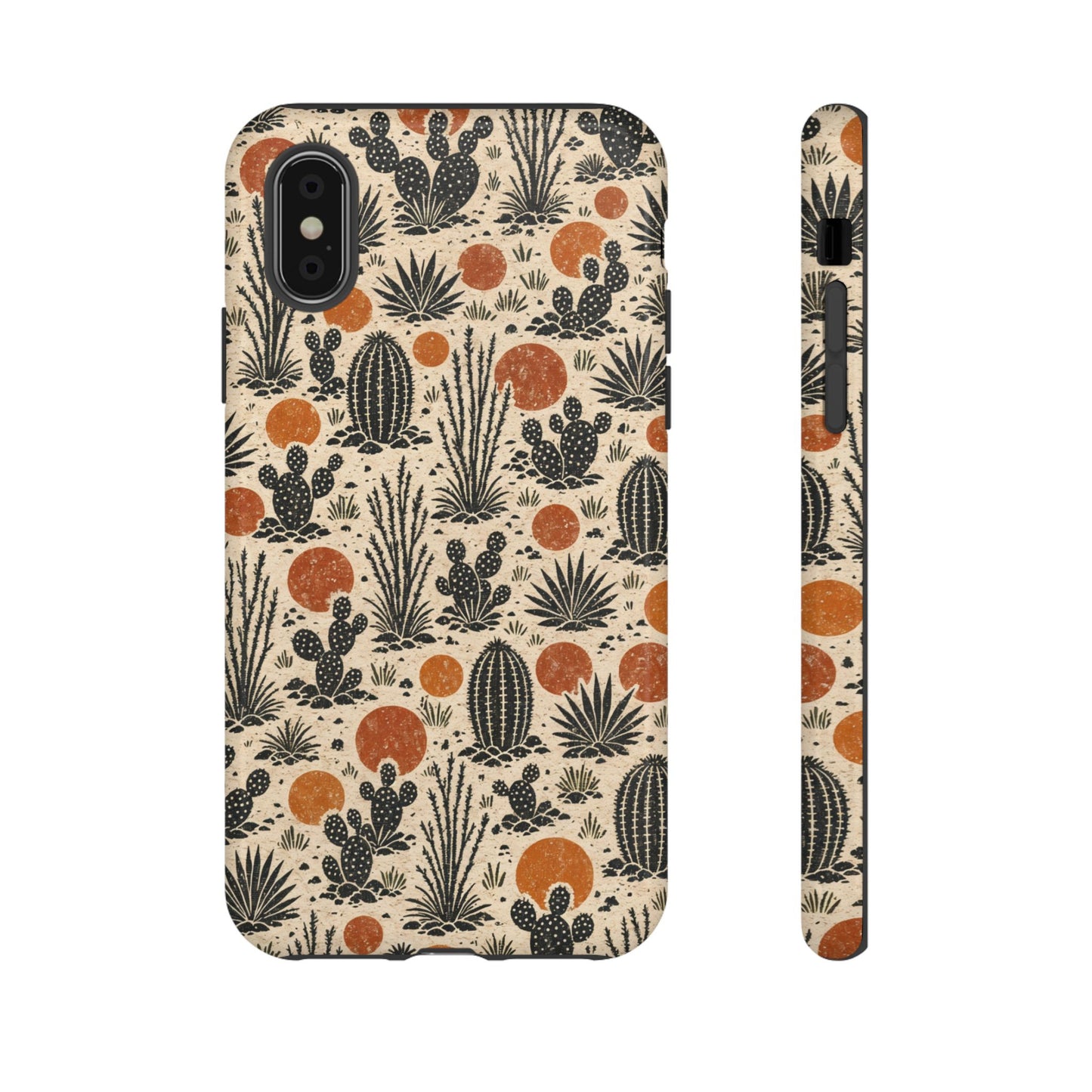 Linocut Desert Tough Case