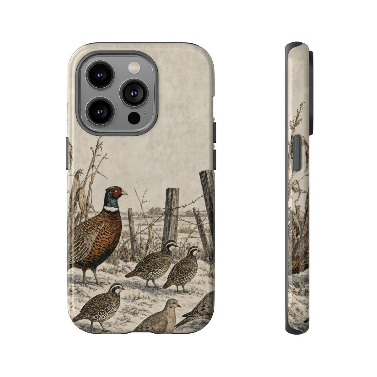 Winter Fencerow Tough Case
