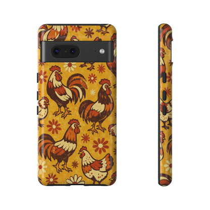 Retro Chickens Tough Case