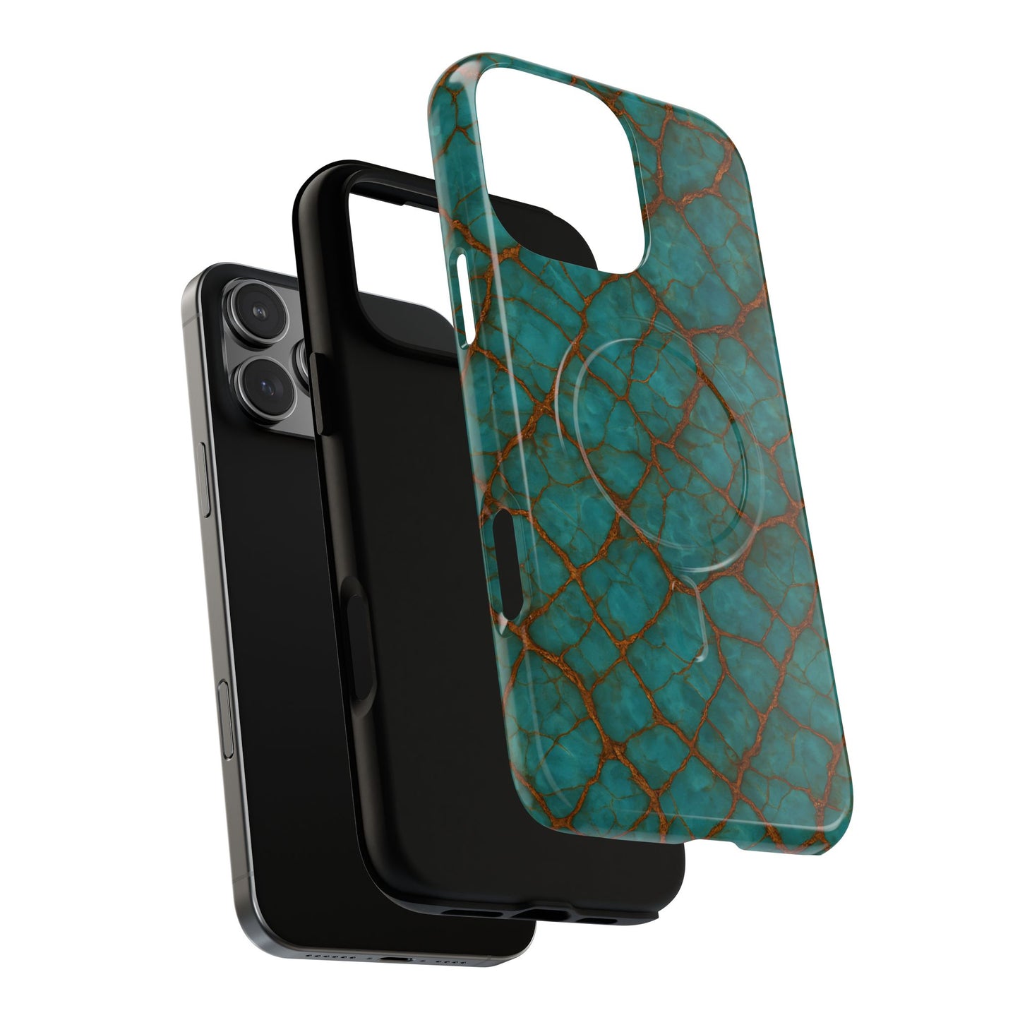 Cracked Jade Magnetic Case