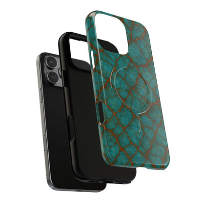 Cracked Jade Magnetic Case