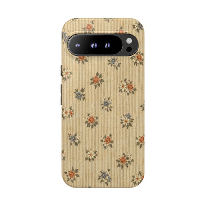 Striped Floral Tough Case