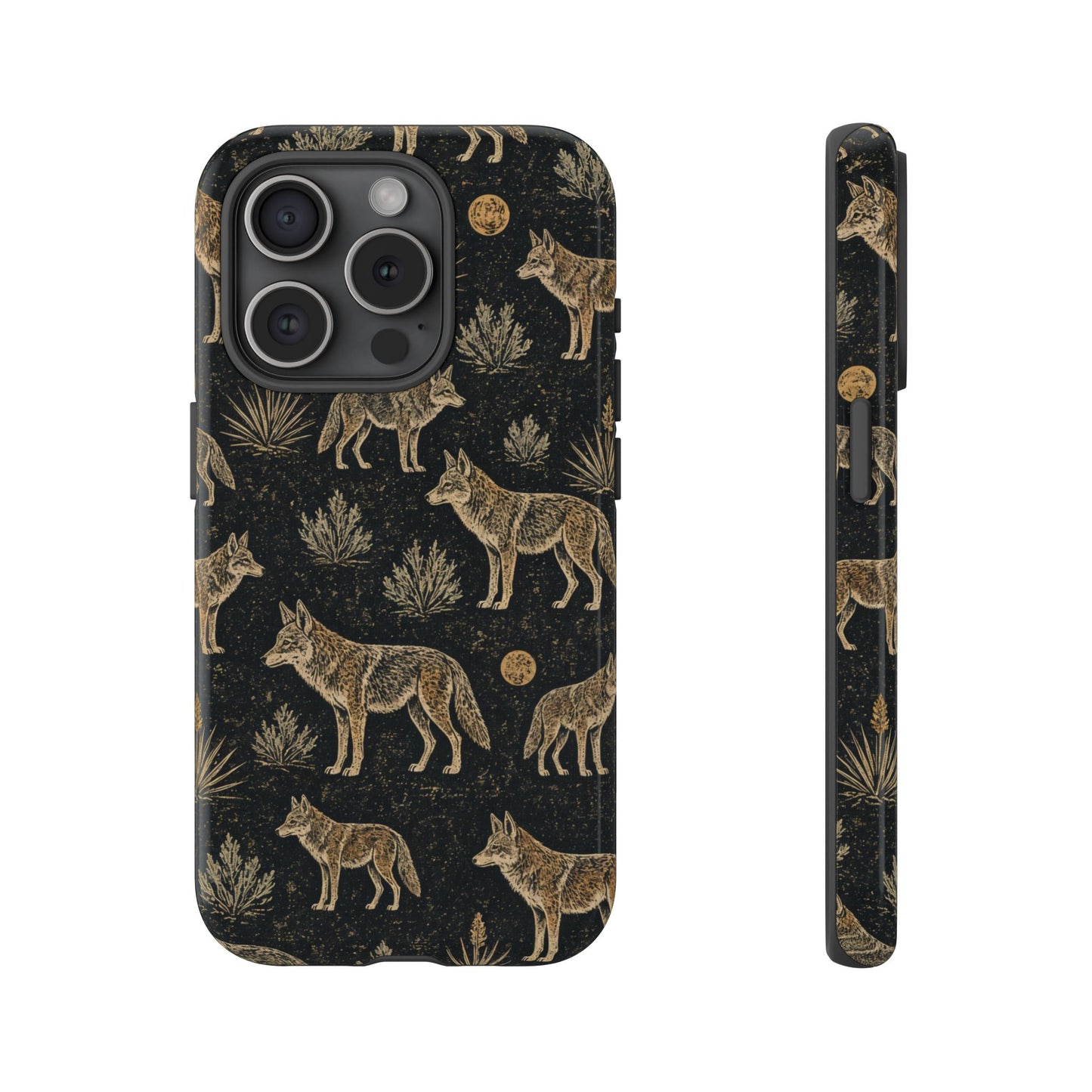 Moonlit Coyote Tough Case