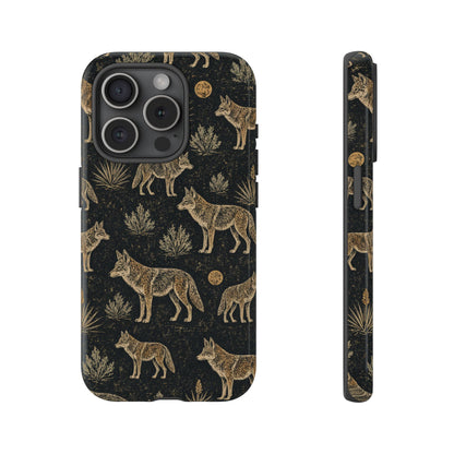 Moonlit Coyote Tough Case