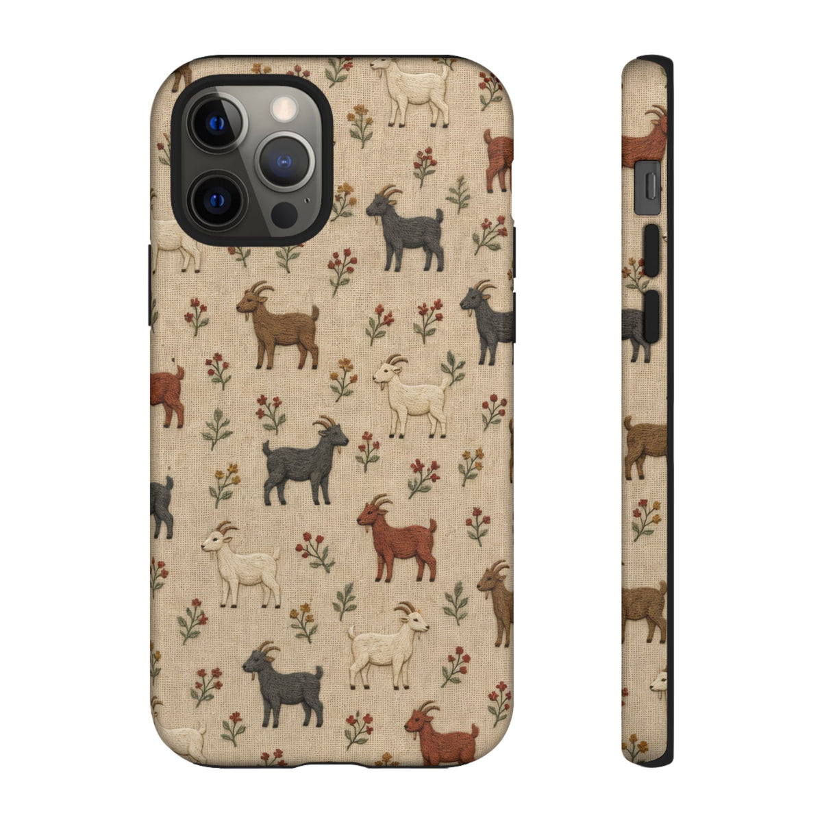 Stitched Goats Tough Case