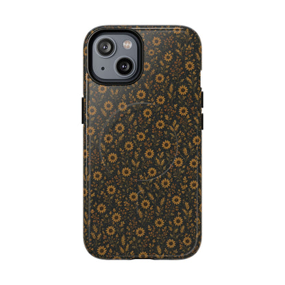 Moody Sunflowers Magnetic Case