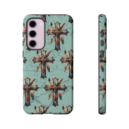 Crosses And Feathers Tough Case