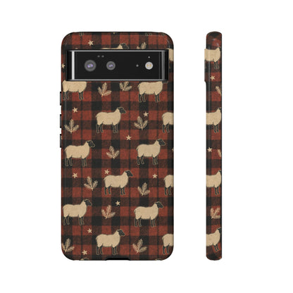Plaid Sheep Tough Case