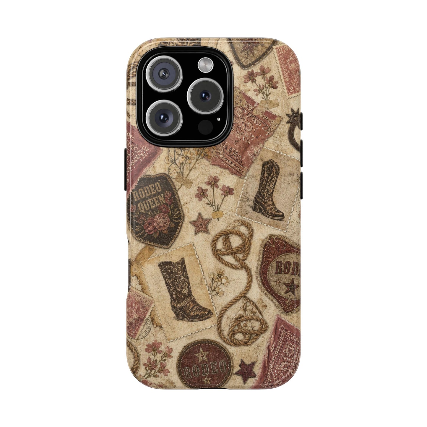 Cowgirl Collage Tough Case