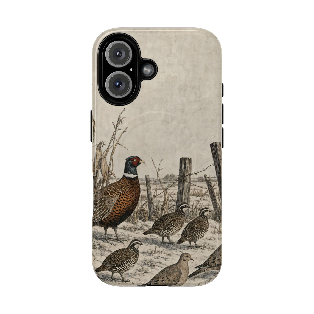 Winter Fencerow Magnetic Case