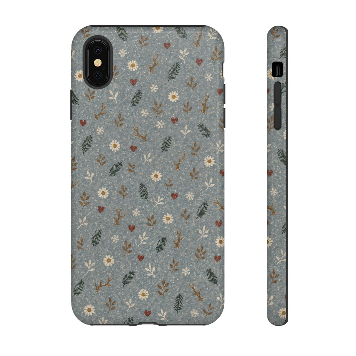 Antler Daisies Snow Tough Case