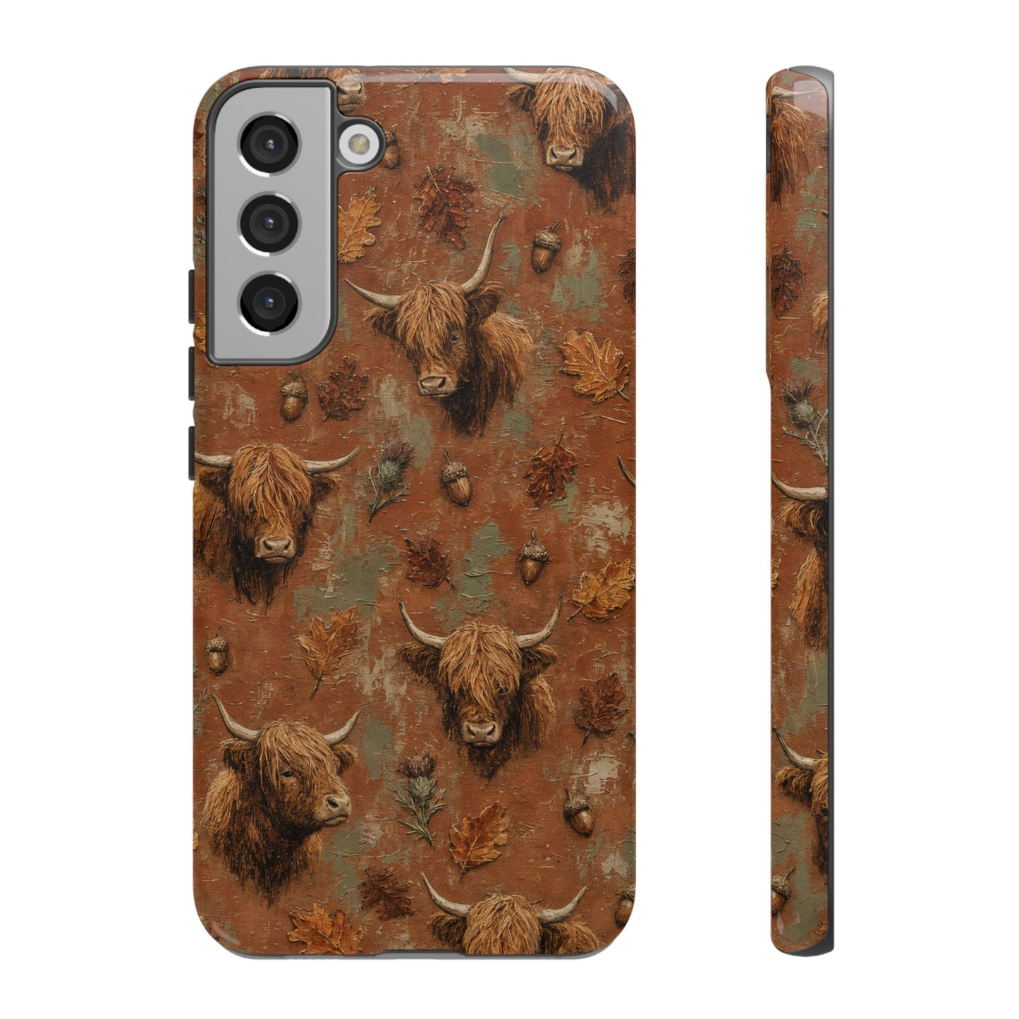 Autumn Highland Cow Tough Case