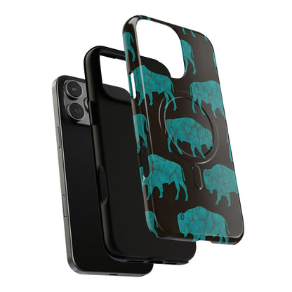 Turquoise Buffalo Magnetic Case