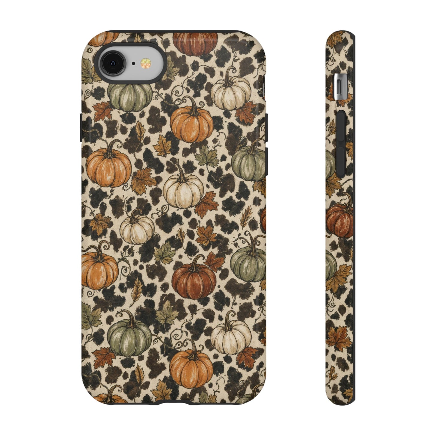 Cowhide Pumpkin Patch Tough Case