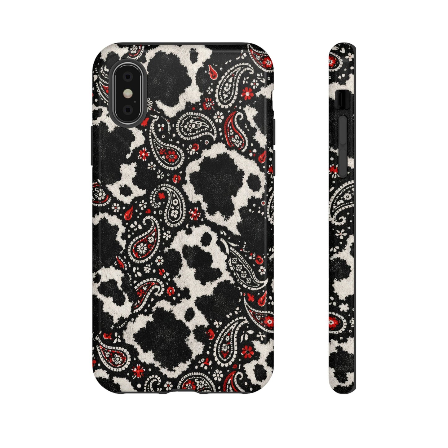 Paisley Cowhide Tough Case