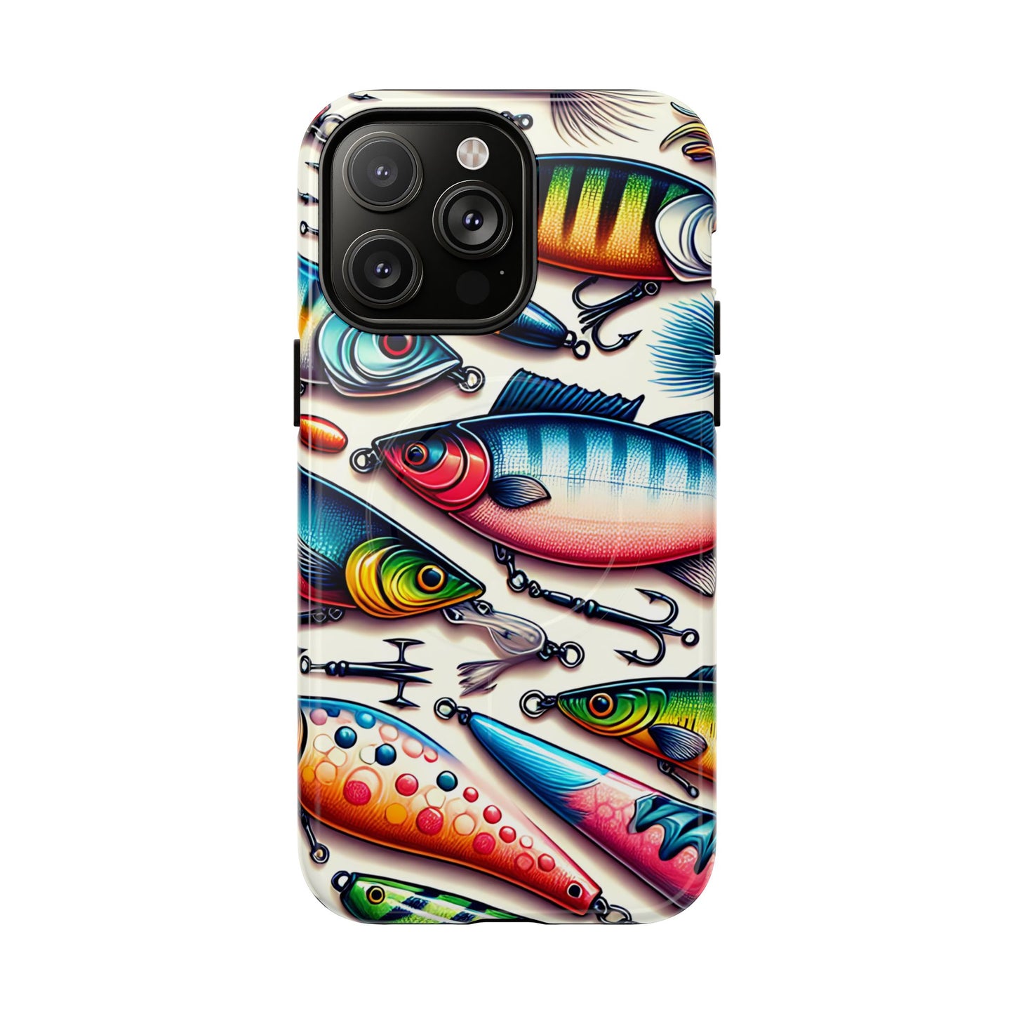 Colorful Fishing Lures Magnetic Case