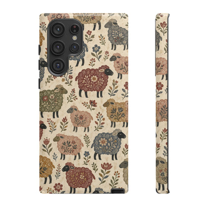 Folk Sheep Tough Case