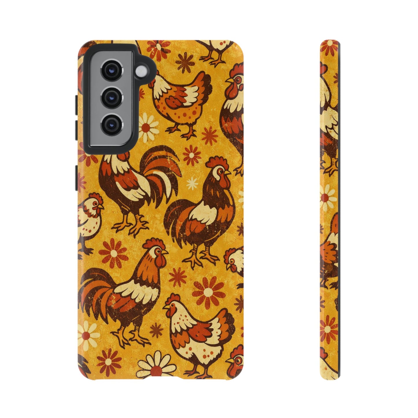 Retro Chickens Tough Case