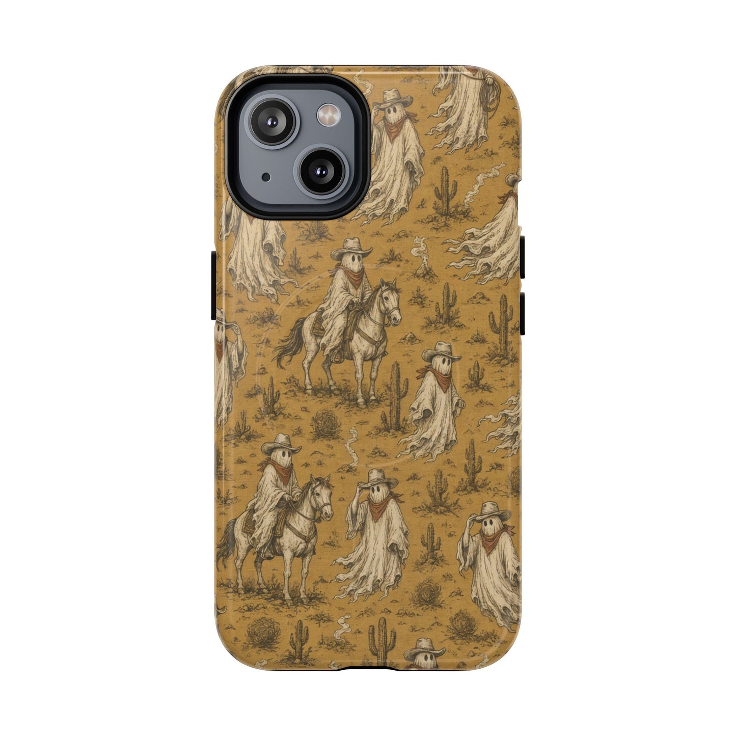 Ghost Cowboy Toile Magnetic Case