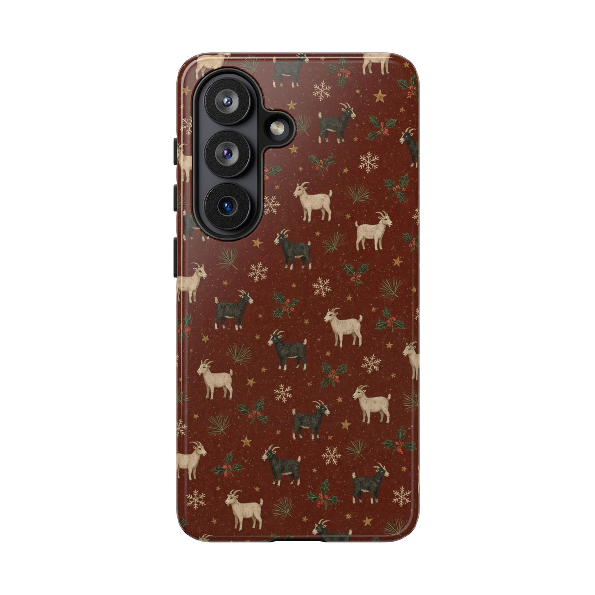 Holly Goats Tough Case
