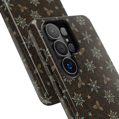 Squash Blossom Snowflakes Tough Case