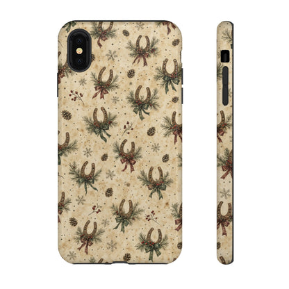 Christmas Horseshoes Tough Case