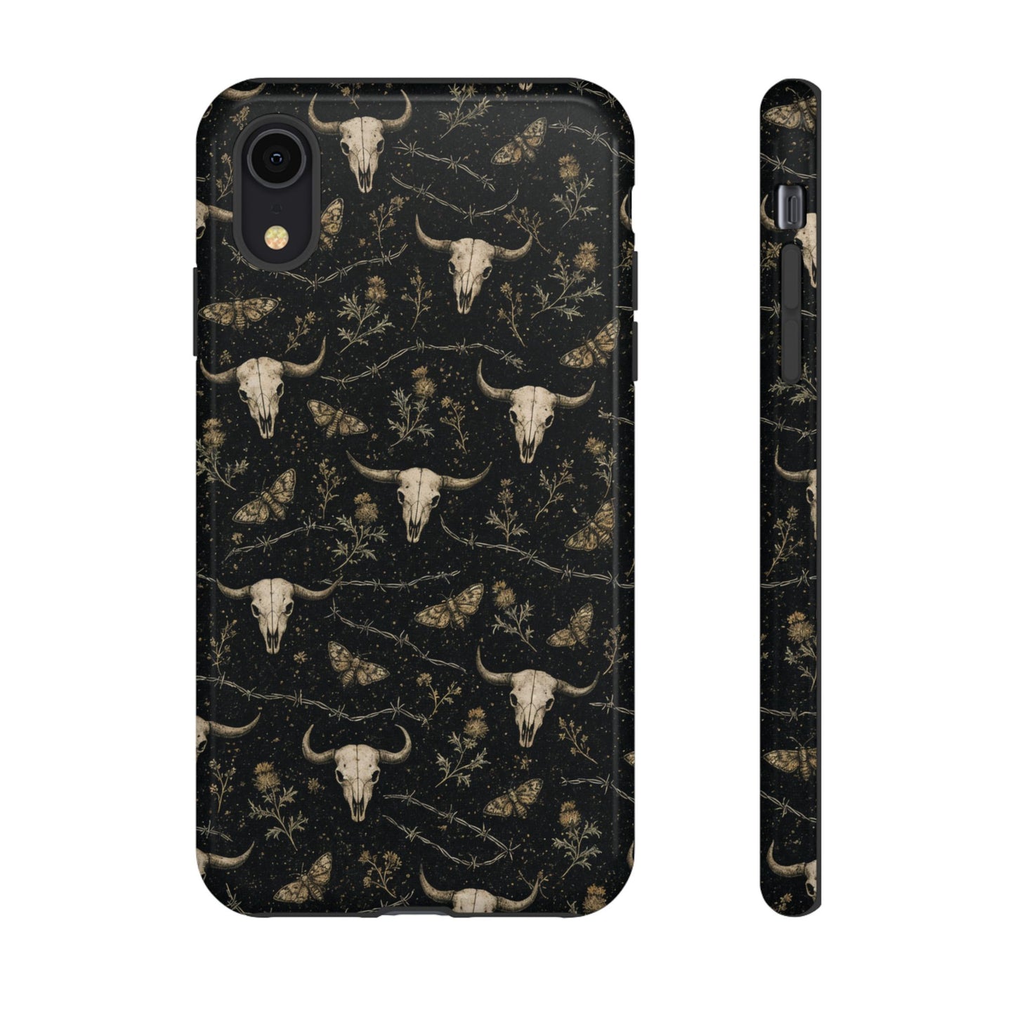 Bull Skull Barbwire Tough Case
