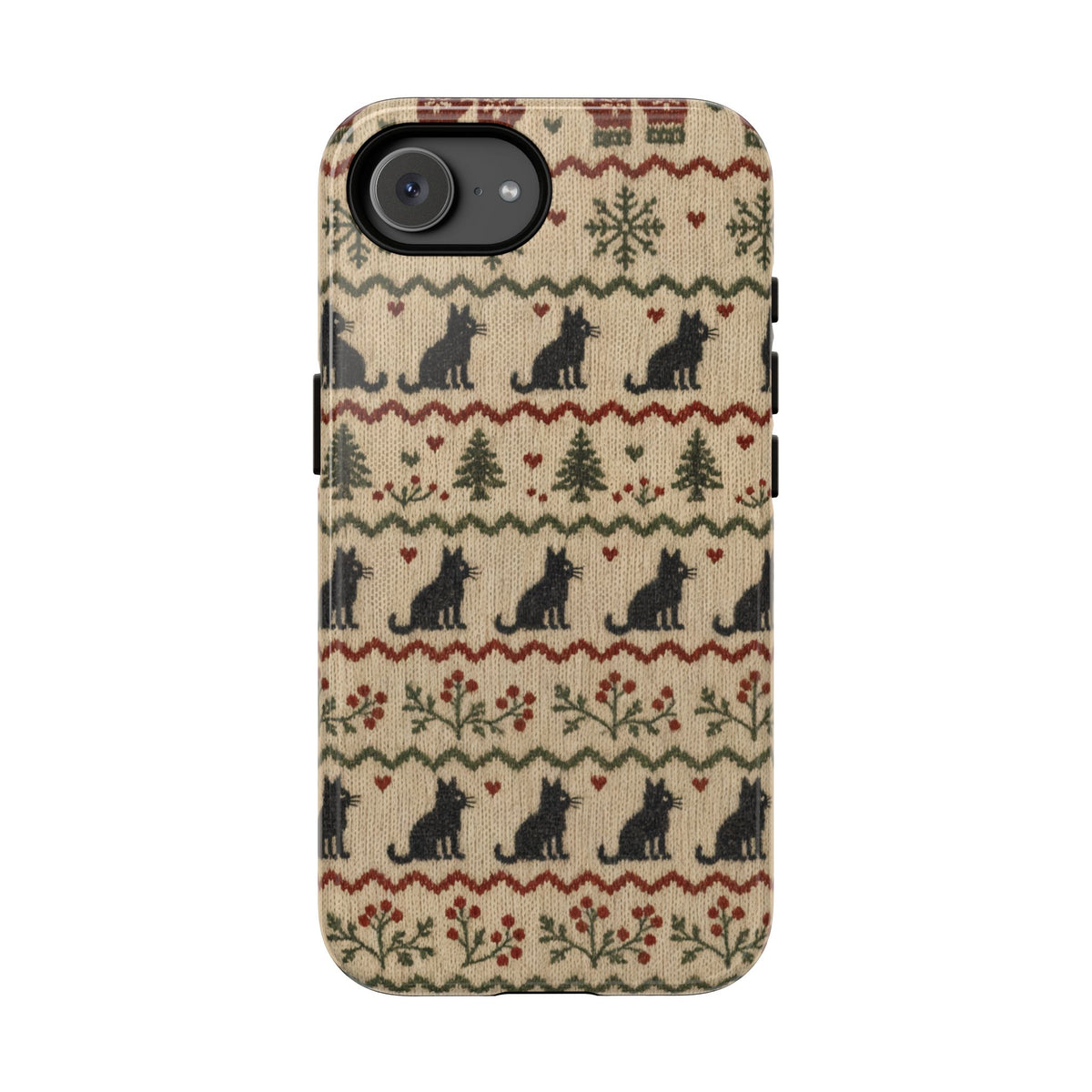 Black Cat Sweater Tough Case