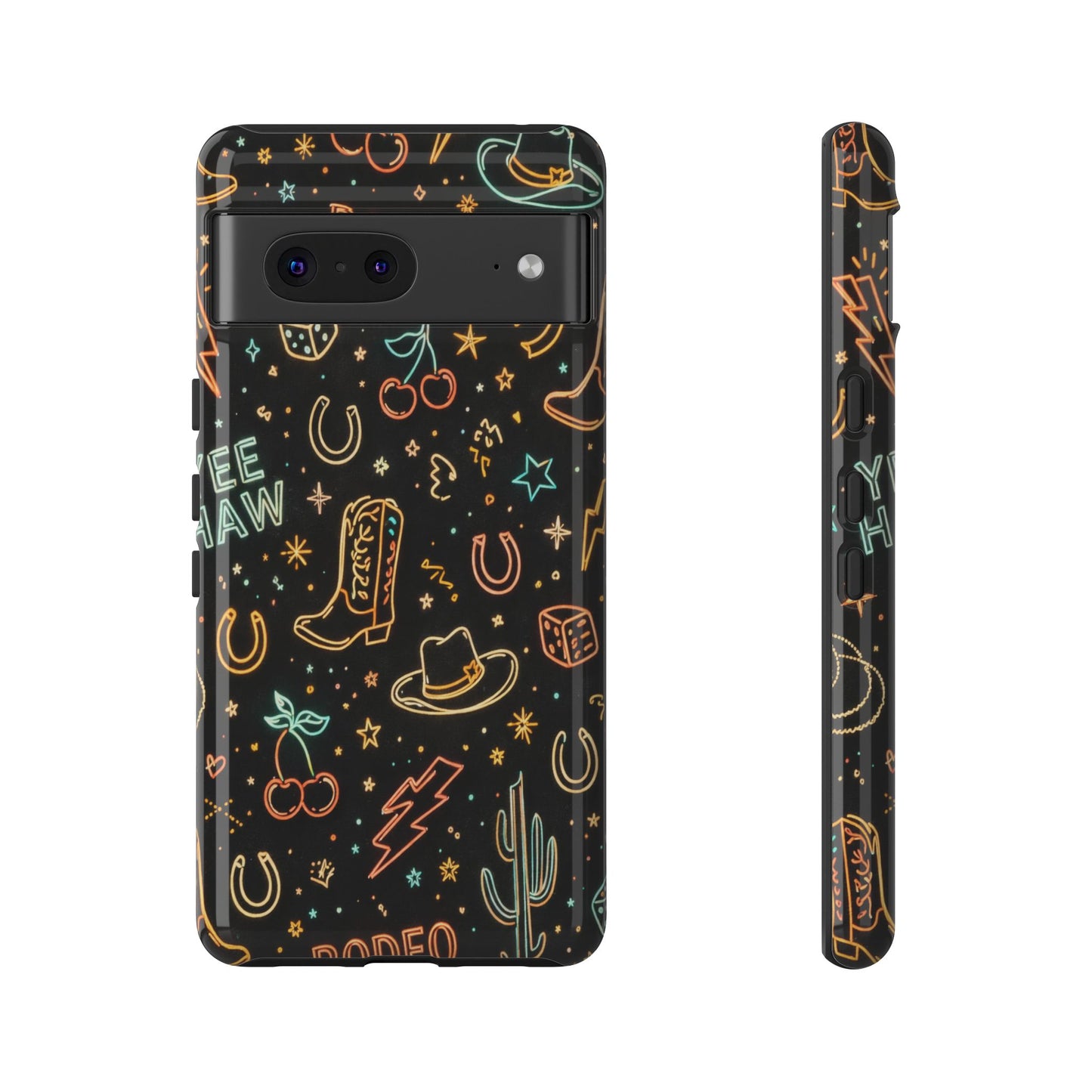 Retro Neon Rodeo Tough Case