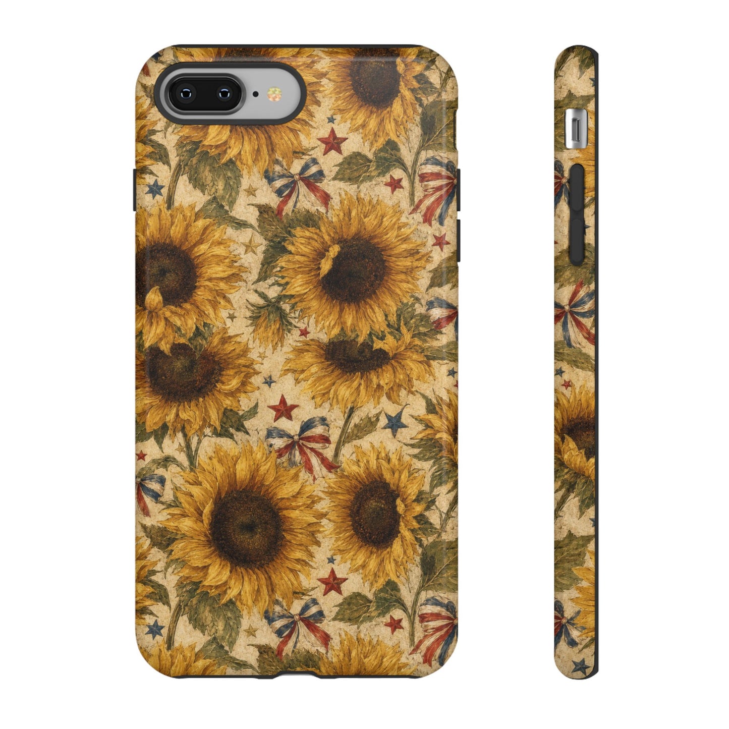 Patriotic Sunflowers Tough Case