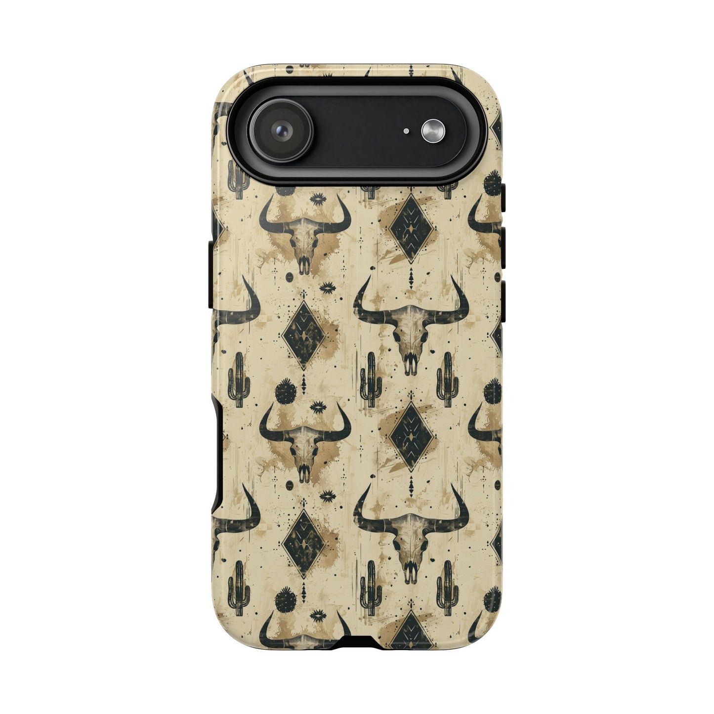 Bull Skull Grunge Tough Phone Case