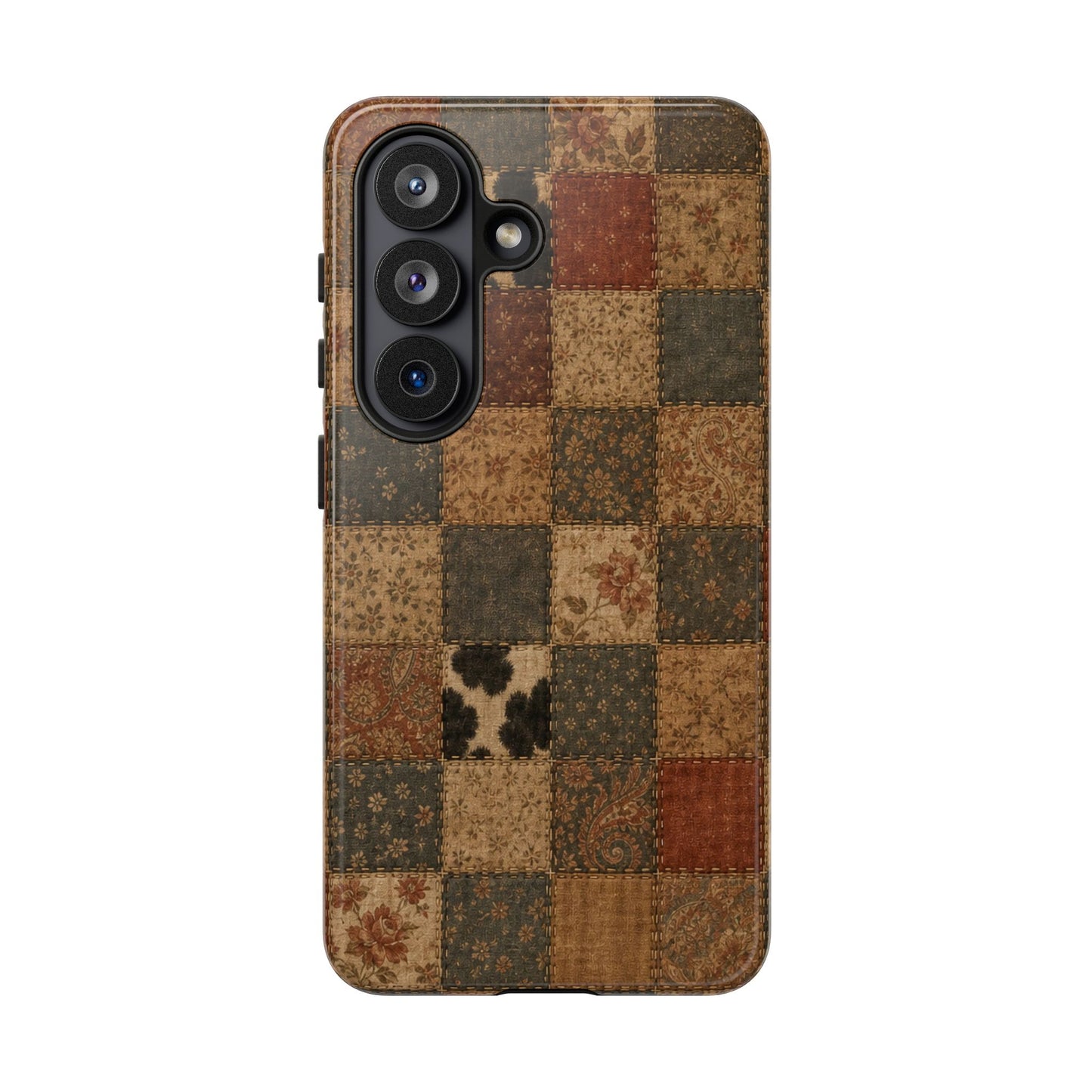 Rustic Patchwork Tough Case