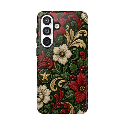 Tooled Christmas Stars Tough Case