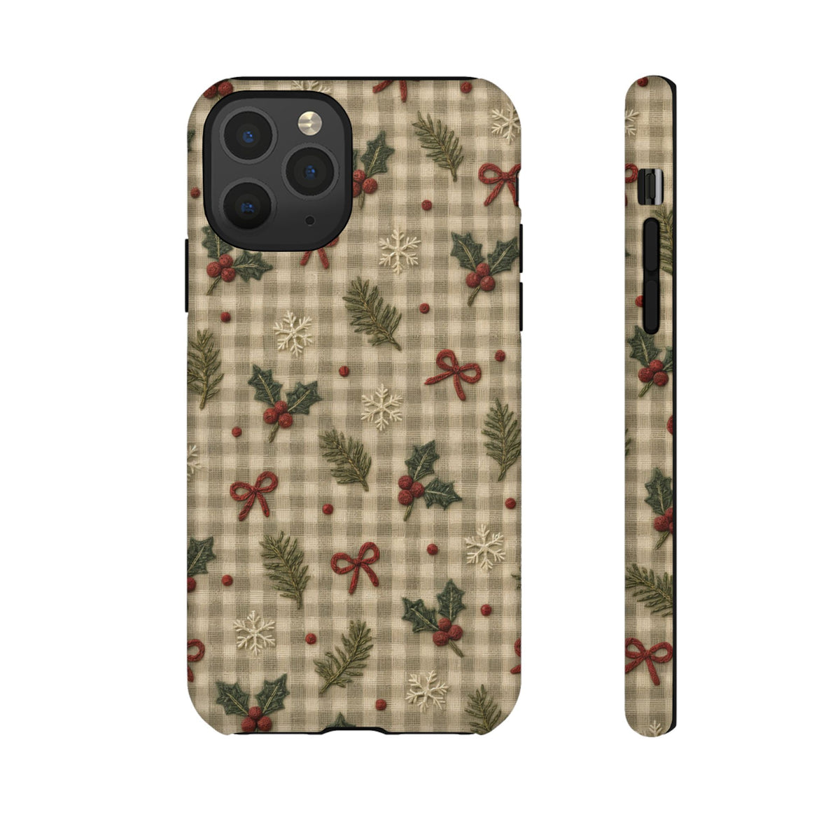 Gingham Holly Tough Case